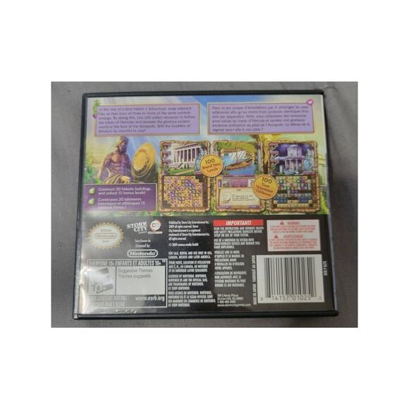 Jewel Master: Cradle of Athena CIB (Nintendo DS, 2010) Tested - Picture 3 of 3